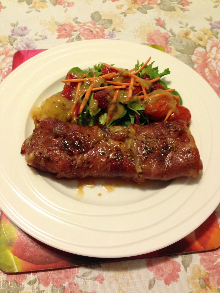 Prosciutto wrap rump with potato and salads.jpg