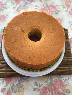 Blueberry corn cream custard cake.JPG